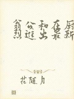 翁公和在厨房猛烈进出最新章节