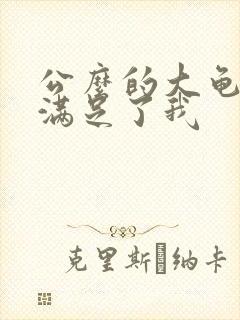 公么的大龟强大满足了我