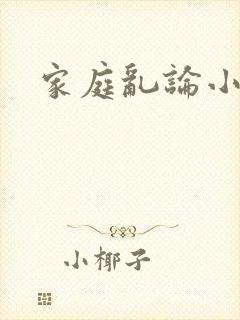 家庭乱论小说