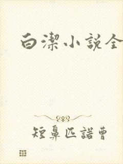 白洁小说全文