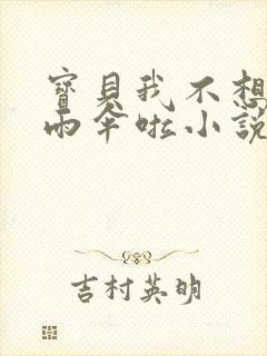 宝贝我不想带小雨伞啦小说