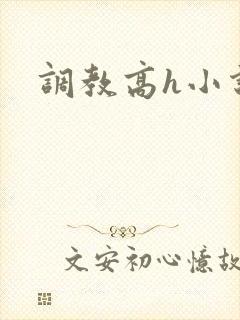 调教高h小说