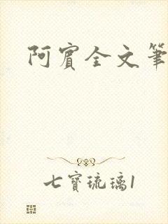 阿宾全文笔趣阁