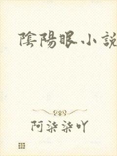 阴阳眼小说