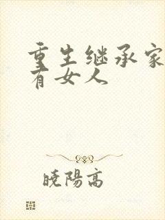 重生继承家族所有女人