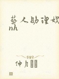 艺人助理娱乐圈nh