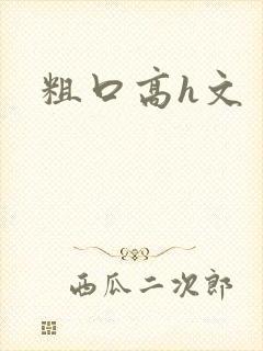 粗口高h文
