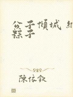 公子倾城 维和粽子