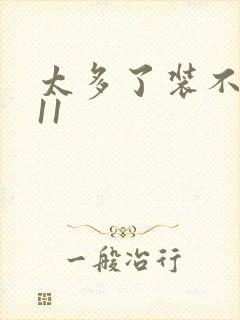 太多了装不下H11