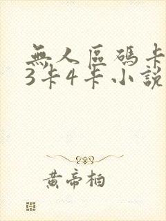 无人区码卡二卡3卡4卡小说