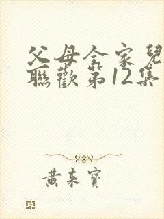 父母全家儿女大联欢第12集