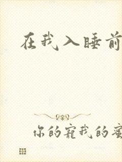 在我入睡前