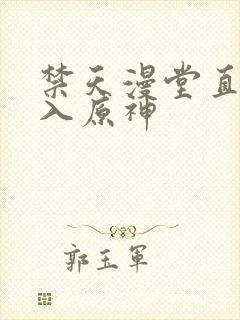 禁天漫堂直接进入原神