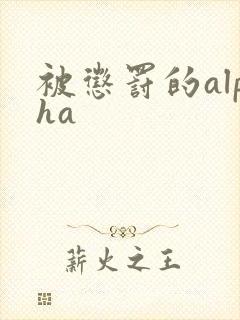 被惩罚的alpha