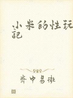 小米的性玩具日记