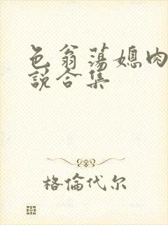 色翁荡媳肉欲小说合集