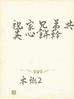 祝家兄弟共享后夹心饼干