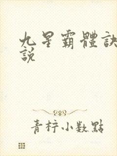 九星霸体诀 小说