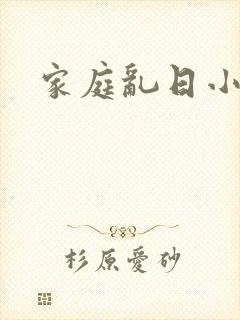 家庭乱日小说