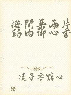 拨开岳两片肥嫩的肉御心香帅