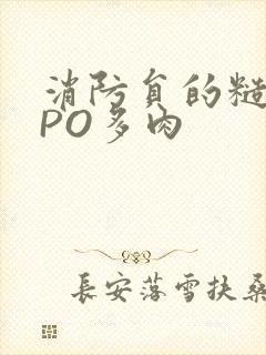 消防员的糙汉文PO多肉