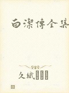 白洁传全集