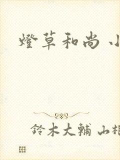 灯草和尚 小说