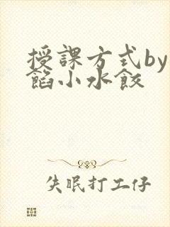 授课方式by肉馅小水饺