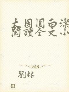 大团圆白洁免费阅读全文小说