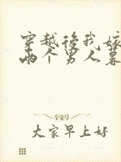 穿越后我嫁给了两个男人暮色酒歌