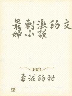 最刺激的交换夫妇小说