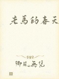 老马的春天敏静