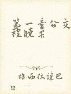 第一章公交激战程晓柔