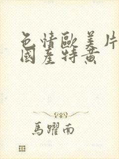 色情欧美片午夜国产特黄