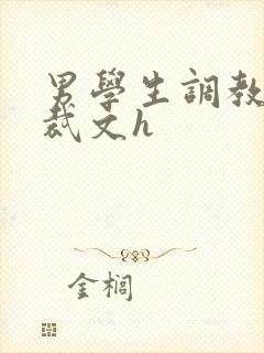 男学生调教男总裁文h