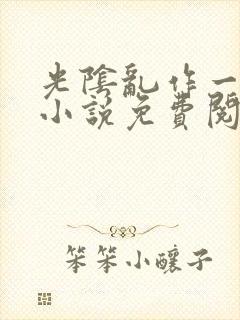 光阴乱作一团的小说免费阅读