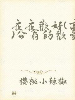 夜夜欢好(高h)公翁的欢爱h