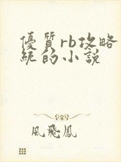 优质rb攻略系统的小说