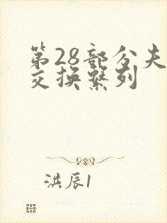 第28部分夫妇交换系列