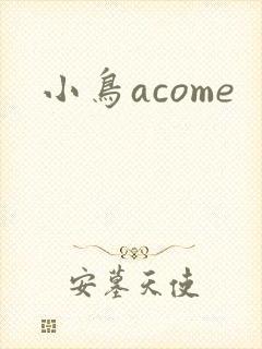 小鸟acome