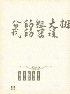 公的粗大挺进了我的密道