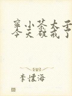 宁小茶太子殿下今天破戒了吗免费阅读