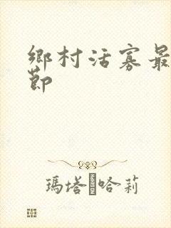 乡村活寡最新章节