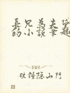 长兄为夫黛珂妃的小说笔趣阁全文