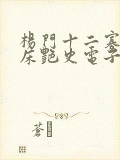 杨门十二寡妇肉床艳史电子书