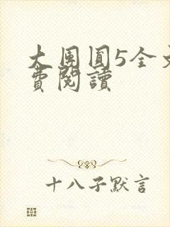 大团圆5全文免费阅读