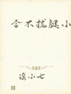 合不拢腿小说
