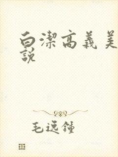 白洁高义美红小说