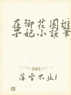 在御花园进入太子妃小说笔趣阁