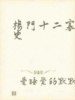 杨门十二寡妇艳史